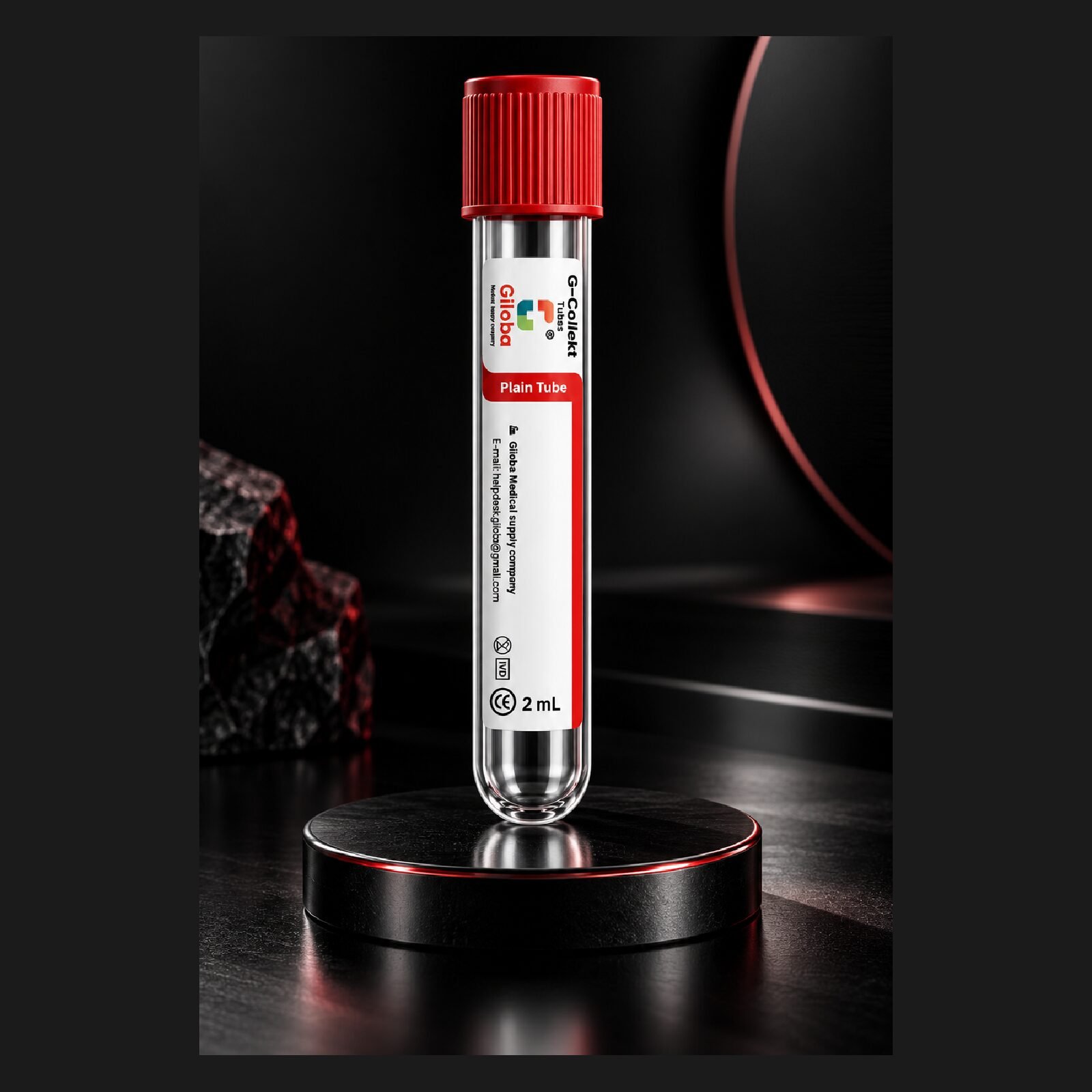Plain Tube (Double Cap) (PP)