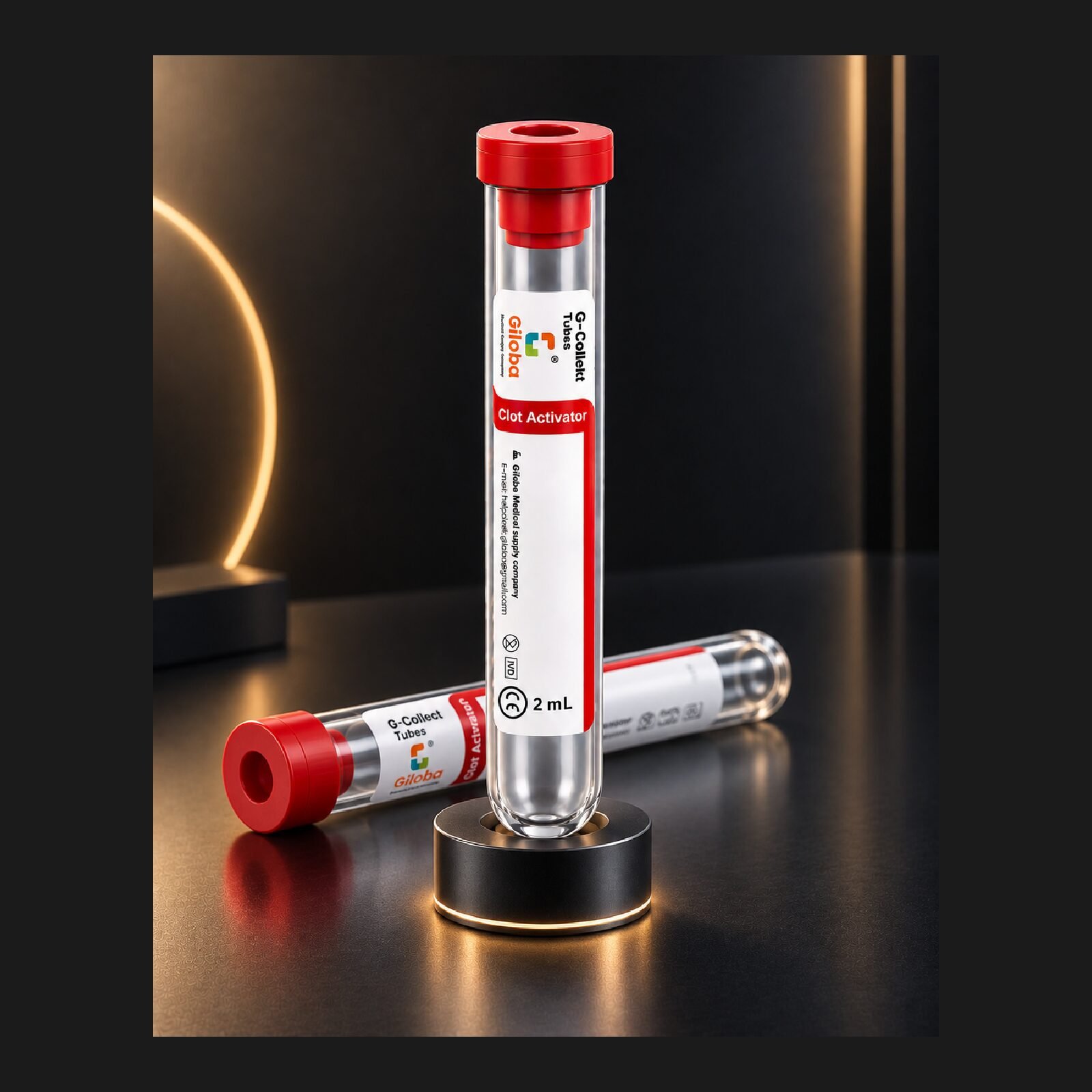 Clot Activator Tube (Single Cap) 4 ml
